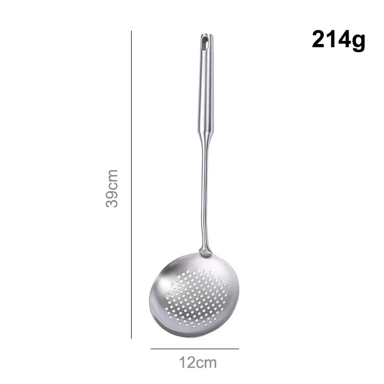 9Pcs High Quality Stainless Steel Kitchen Utensils Set Cooking Tools Restaurant Stainless Steel Kitchen Tools Cooking Equipment