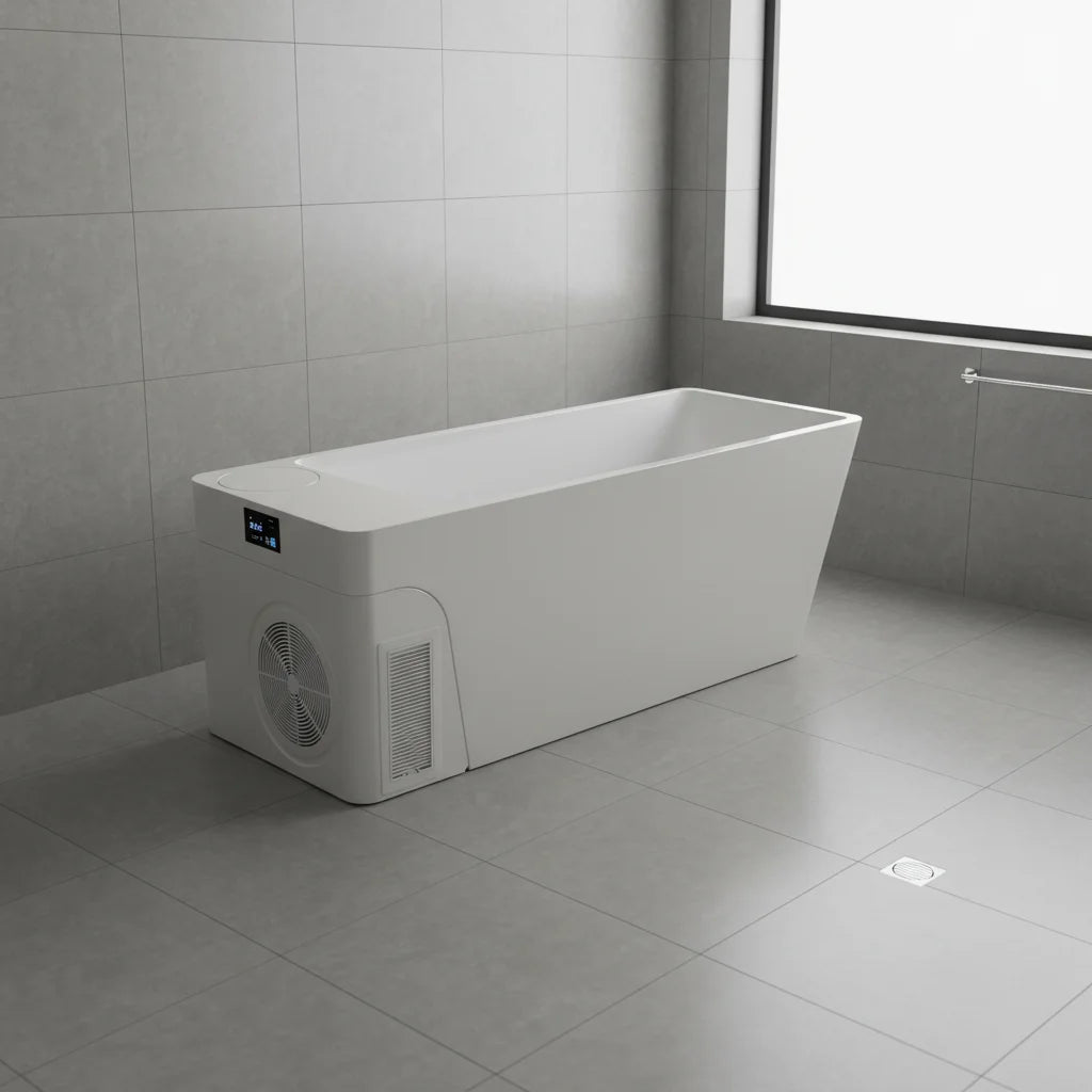 Sports Recovery Therapy Ice Bath Tub WiFi APP Control Acrylic Cold Plunge All in Bathing Athlete Spa Bathtub
