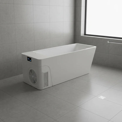 Sports Recovery Therapy Ice Bath Tub WiFi APP Control Acrylic Cold Plunge All in Bathing Athlete Spa Bathtub