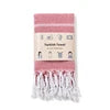 Luxury Cotton Quick-Dry Striped Hand Towels & Decorative Dishcloth Antimicrobial Eco-Friendly Machine Washable Home Kitchen Use