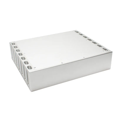 KYYSLB 430*358*100MM Amplifier Chassis Class a DIY Box CNC Enclosure All Aluminum Alloy Sound Audio Speaker Amplifier Case Shell