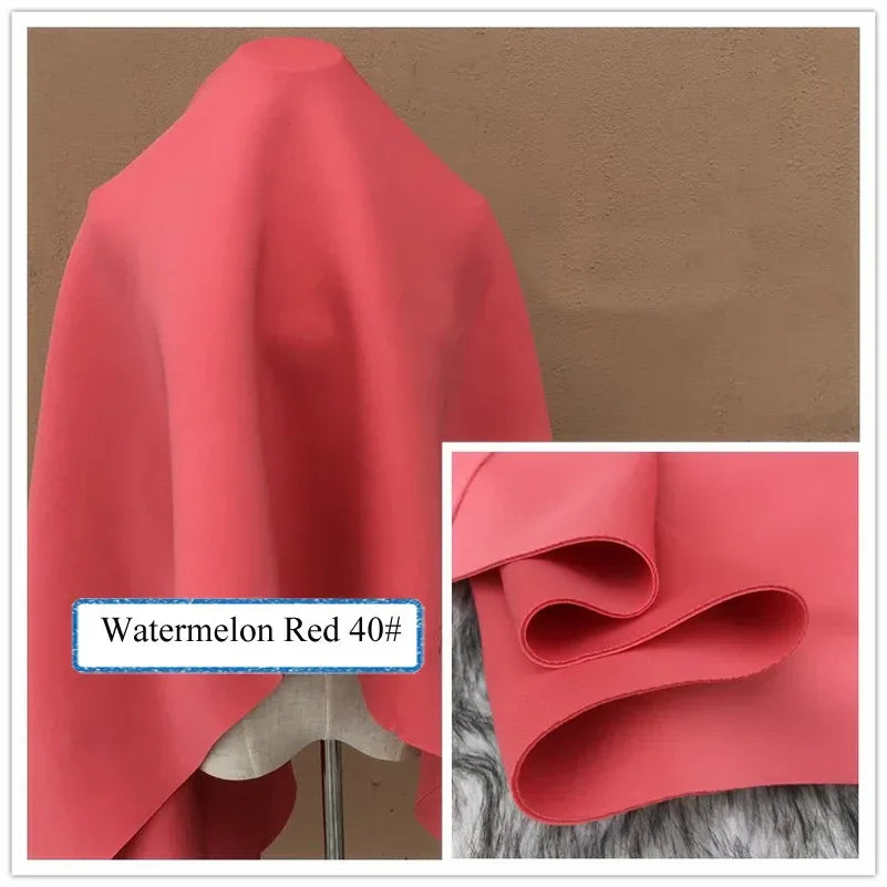 Stretch Spandex Knit Space Cotton Fabric Air Layer for Baseball Jacket Skirt Sewing DIY Face Mask Per Half Meter
