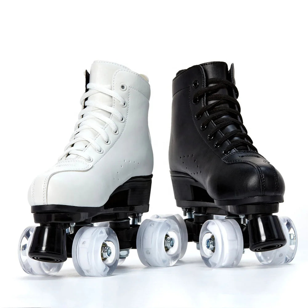 EACH New Arrival Roller Skating Shoes Wholesale Rental Roller Skates 4 Wheels Quad Roller Skate Shoes for Women Adult Girls