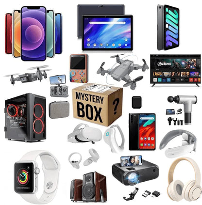Lucky Electronics Vintage 3C Digital Electronic Lucky Box for Present Sweet Surprise Lucky Mysterious Mystery Box