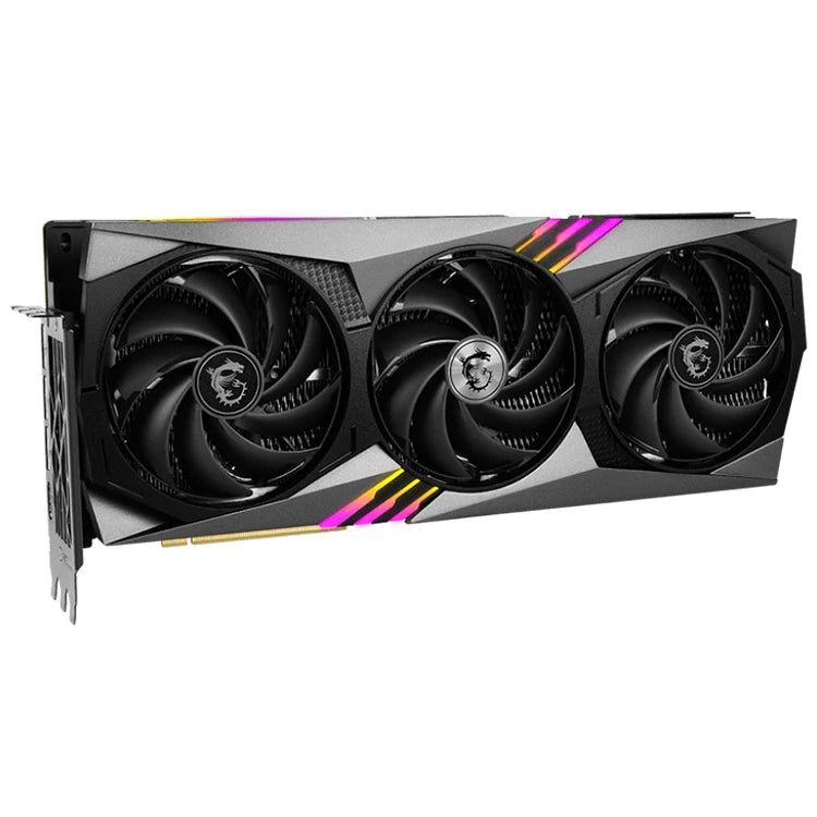 Used MS'I GeForce RTX 4070 Ti GAMING X TRIO 12G Graphics Card with 12GB GDDR6X Memory Support 21Gbps Memory Speed