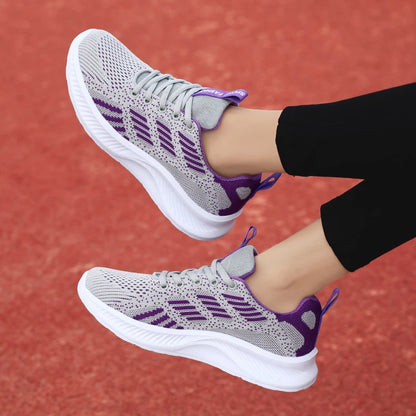 ZZH XZ821 Ladies' Casual Shoes, Flat White Shoes, Fashionable and Versatile