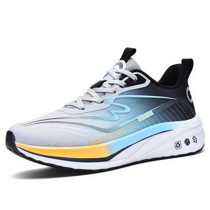 Premium Breathable Mesh Running Shoes Lightweight Carbon Fiber High-Traction Outsole US 13/ EU 47-48 Winter Anti-Slip Foam