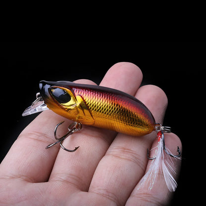 5pcs/box 5.5cm 8g Crankbaits Set for Bass Fishing Lures Hard Baits Topwater Lures Crank Bait Kit Fishing Tackle