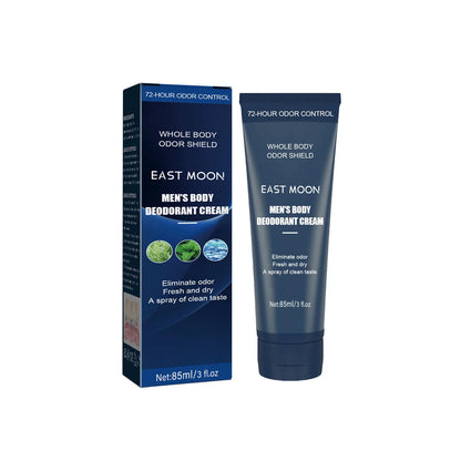 East Moon Men's Body Deodorant Cream Gentle Antiperspirant for Lasting Body Care for Children