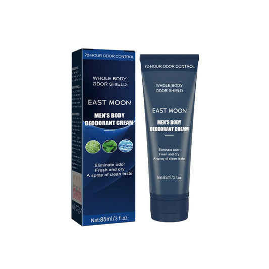 East Moon Men's Body Deodorant Cream Gentle Antiperspirant for Lasting Body Care for Children