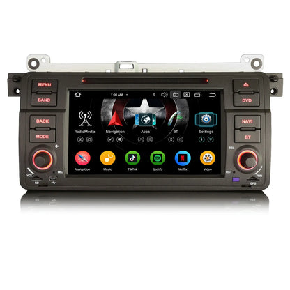 Erisin ES6546B Android 14.0 Auto Stereo GPS Navi 4G Wireless CarPlay for DVD Player DSP DAB SWC Dashboard Reversing Aid Car