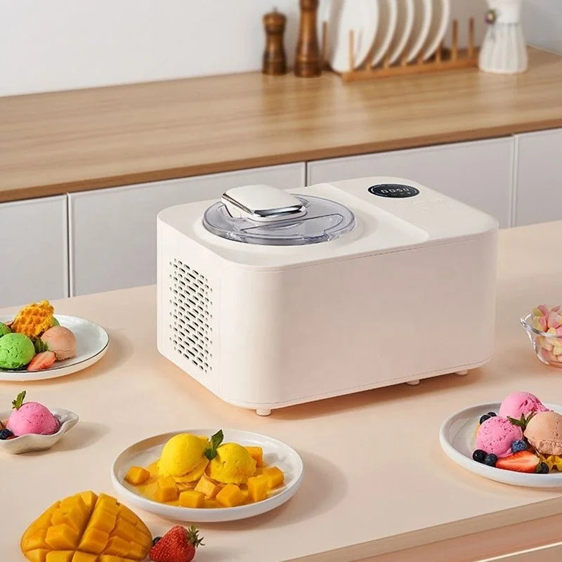 Manufacturers Table Commercial Automatic Household Ice Cream Soft Serve Cold Plate Maker Machine in Turkey 3 Flavors