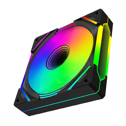 Lovingcool Best Selling OEM 120mm Argb Cooling Fan Gaming PC Case Cpu Cooler Fan ARGB SYNC Fan Controller PC for Desktop PC
