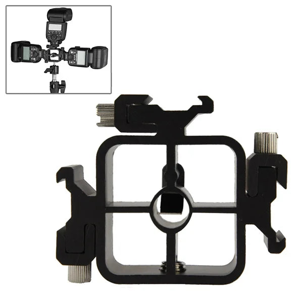 Kaliou Factory Black Photography Accessories Lamp Holder for Digital/DSLR Cameras Aluminum Alloy & Plastic Lightweight