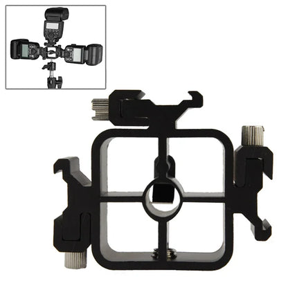 Kaliou Factory Black Photography Accessories Lamp Holder for Digital/DSLR Cameras Aluminum Alloy & Plastic Lightweight