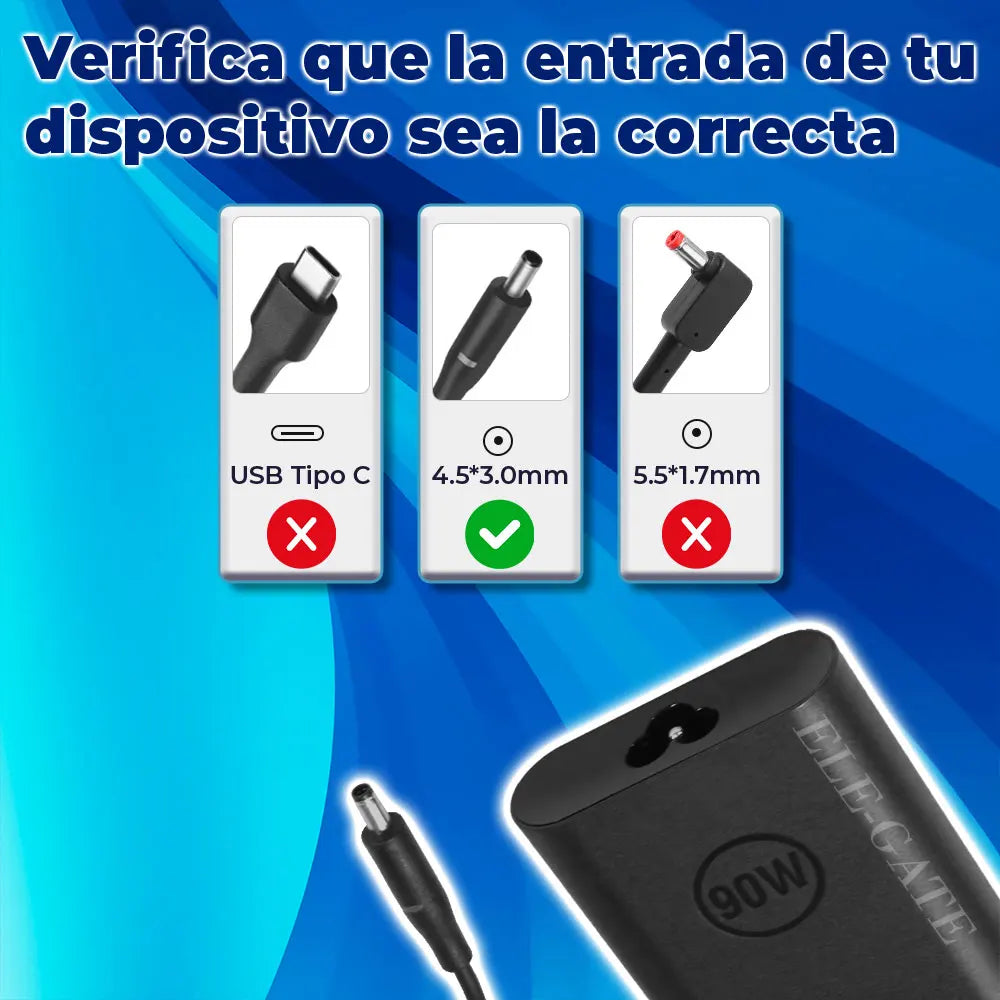 For Compatible Laptop Charger B3061 90W 19.5V 4.62A 4.5mX3.0m Mexico
