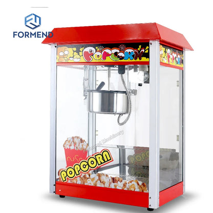 Home Use Popcorn Machine Family Size Popper Appliance for Cozy Movie Night