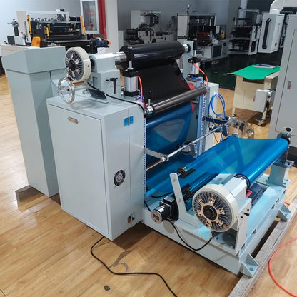 Automatic Paper Pvc Plastic Film Cutting Machine Slitter Rewinder
