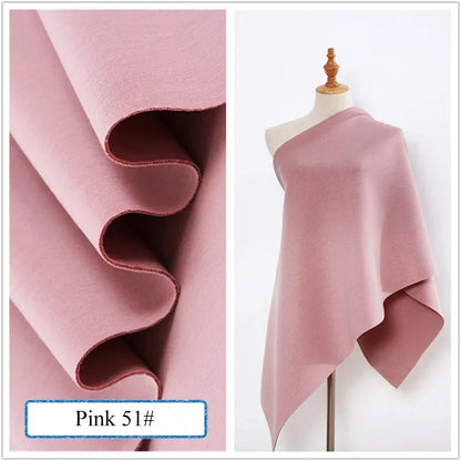 Stretch Spandex Knit Space Cotton Fabric Air Layer for Baseball Jacket Skirt Sewing DIY Face Mask Per Half Meter