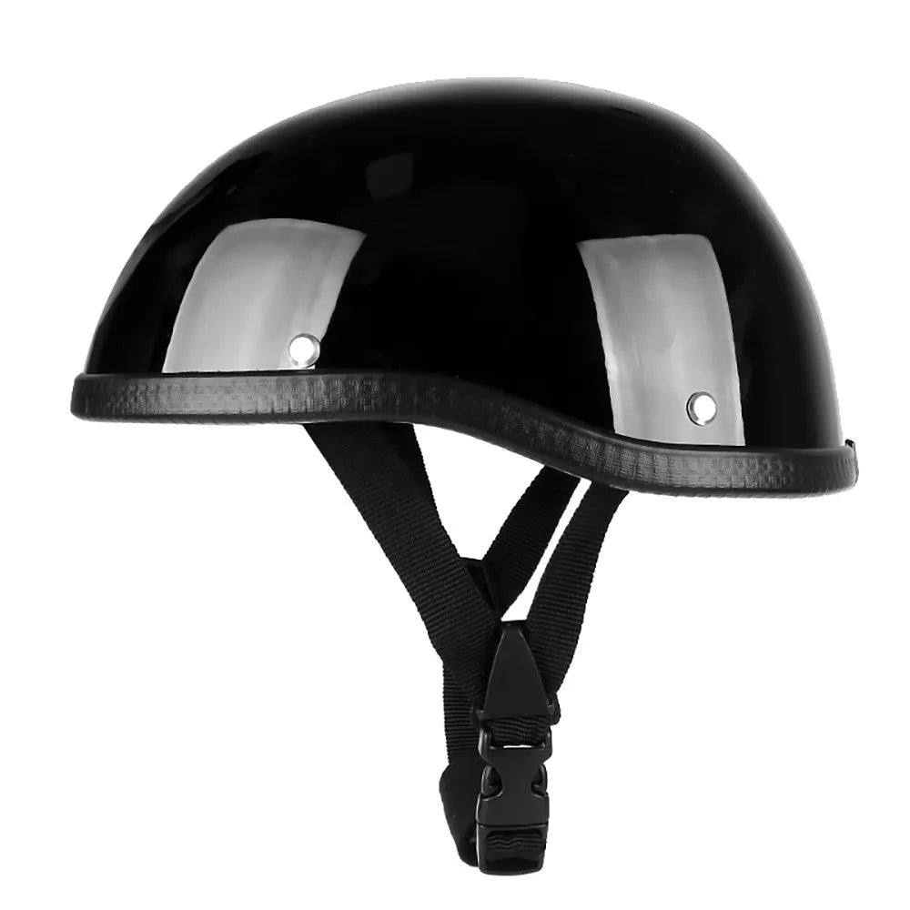 Retro Motorcycle Half Helmet ABS+Cotton Plastic Cap Summer Half Face Unisex Helmet Motorbike Ridder Universal Riding Helmet