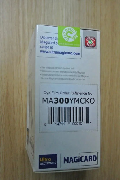 Magicard Original MA300 YMCKO Sublimation Ribbon 24mm for Enduro 3e/Rio Pro/Pronto Card Printers 100x300mm Single-Sided Original