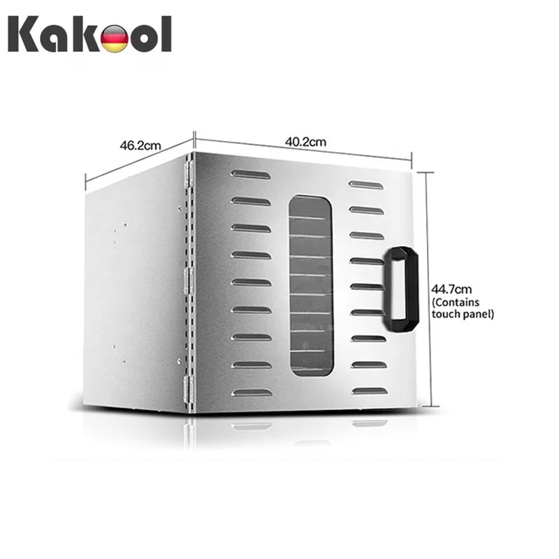 Wholesale 16-Tray Electric Stainless Steel Fruit Drying Machine/Dehydration Machine/Industrial Food Dryer Household Commercial