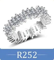 RAKOL RP250 cool style crystal cubic zirconia CZ Square wedding diamond ring for women