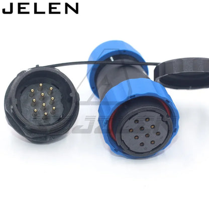SD28  waterproof connector 2 3 4 5 6 7 9 10 12 14 16 19 22 24 26pin power cable  wire connectors SP28 plug and socket IP68