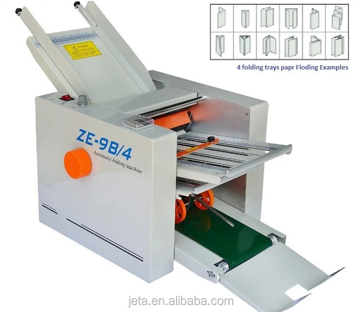 [JT-ZE-9B/4] Hot Sell Automatic Paper Tri Fold Machine