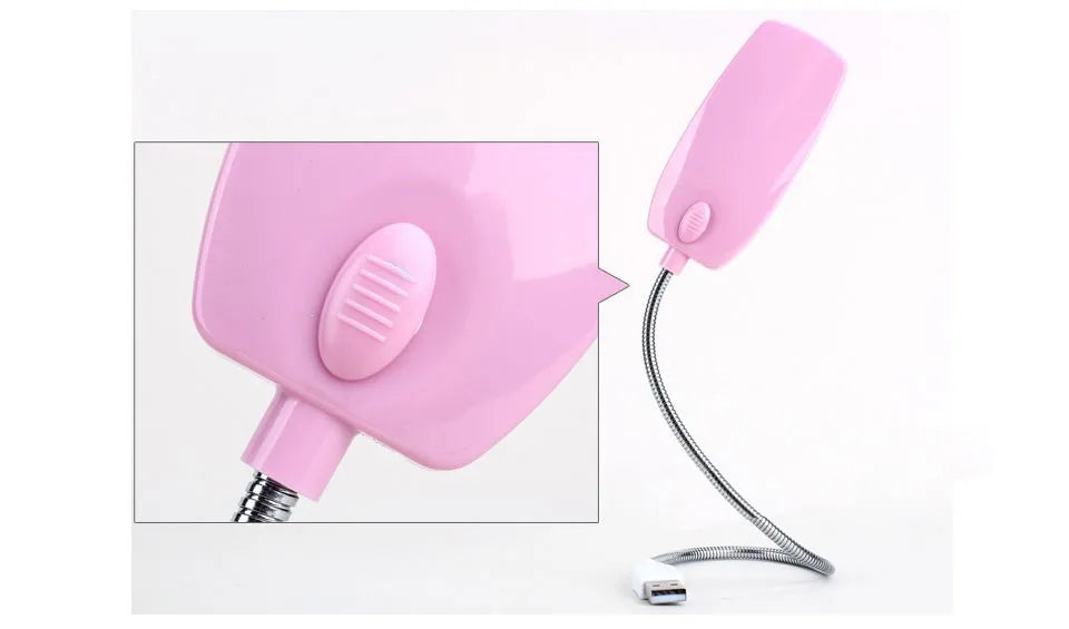 MeeToo 28LEDs reading lamp LED USB Book light Ultra Bright Flexible 4 Colors for Laptop Notebook PC Computer 1Pcs New Arrival