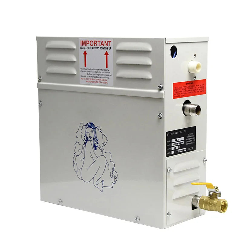 China Supplier Modern Stainless Steel 6kw 9kw Steam Generator for Hotel Bath Sauna Room