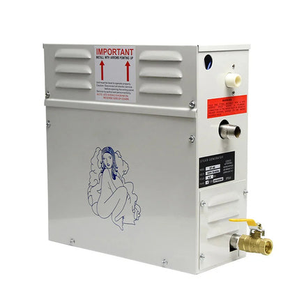 China Supplier Modern Stainless Steel 6kw 9kw Steam Generator for Hotel Bath Sauna Room