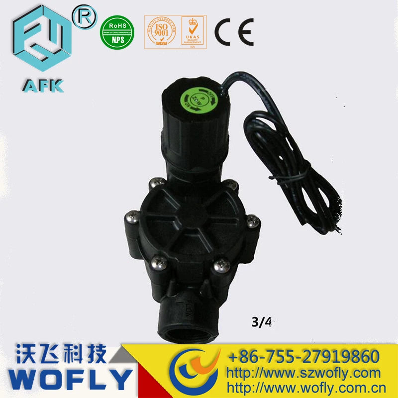 Water Irrigation Valve 1inch AC220 AC110 AC24 DC24 DC12v DC Latching Solenoid Valve