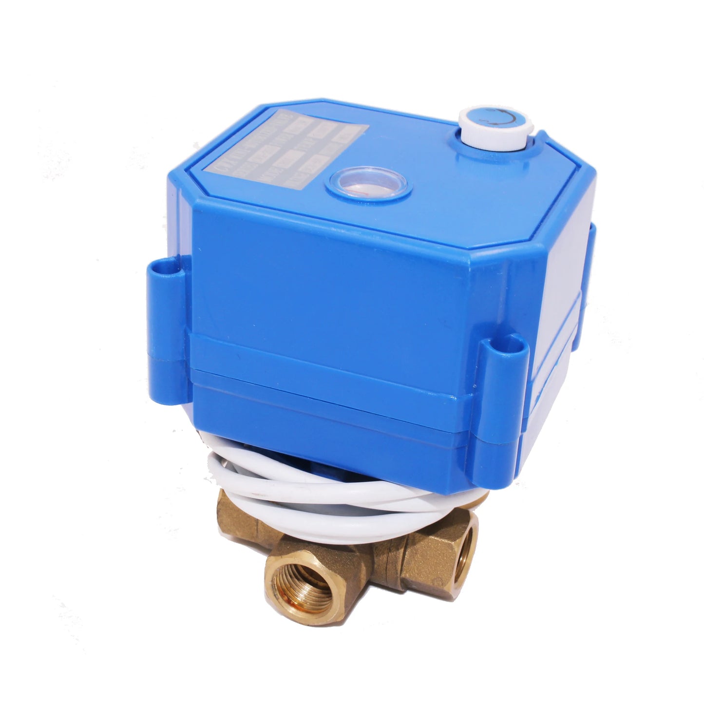 Valvula De Agua De 3 Vias 5v 12v Dn8 DN15 DN20 BSP Laton CR01 CR02 CWX-25S Valvula De Agua Electrica De 3 Vias