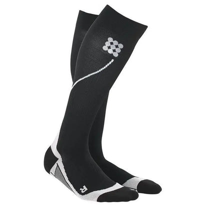 22 Year Factory Custom Logo Sports Compression Socks for Running Football Knee High Athletic Socks Unisex Mens Women