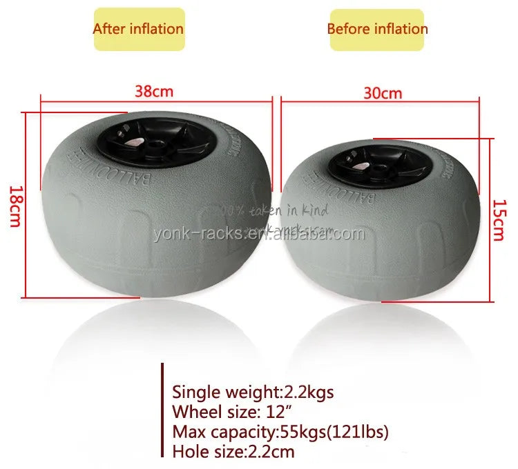 New Style Balloon Wheel for Beach Cart, Wholesale Balloon Wheel, Grinding Wheels Made in China