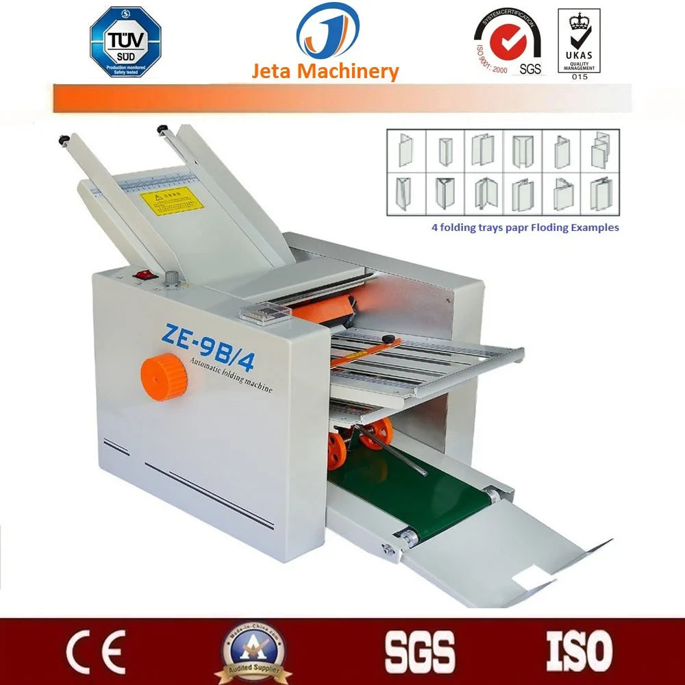 [JT-ZE-9B/4] Hot Sell Automatic Paper Tri Fold Machine