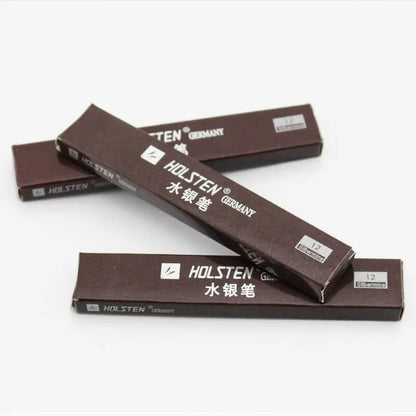 Holsten Germany Silver Refill Pen with Metal Hold Use for Shoe Material Working
