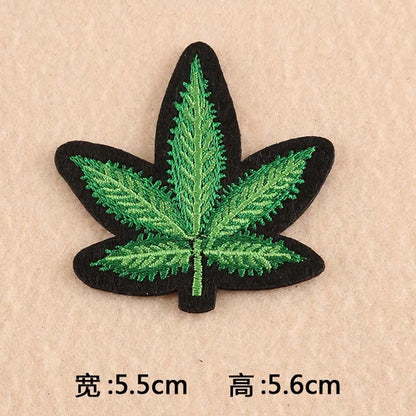Black Flower Red Rose Embroidered Patch Iron On Patch Clothes Patch For Dress Hat Purse Clothing Woman