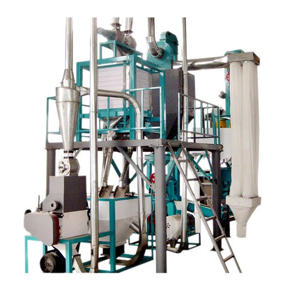 Corn Flour Mill  High Quality Maize Flour Milling Machine to Make Super White Maize