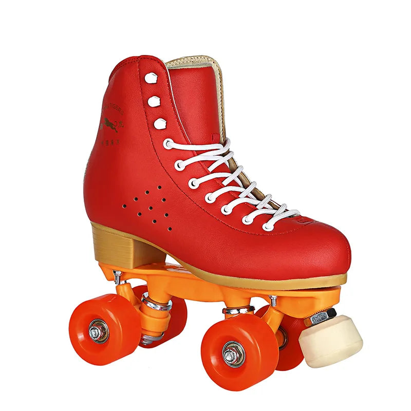 High Quality 4 Wheels Professional Quad Roller Skate for Rink to Rental
