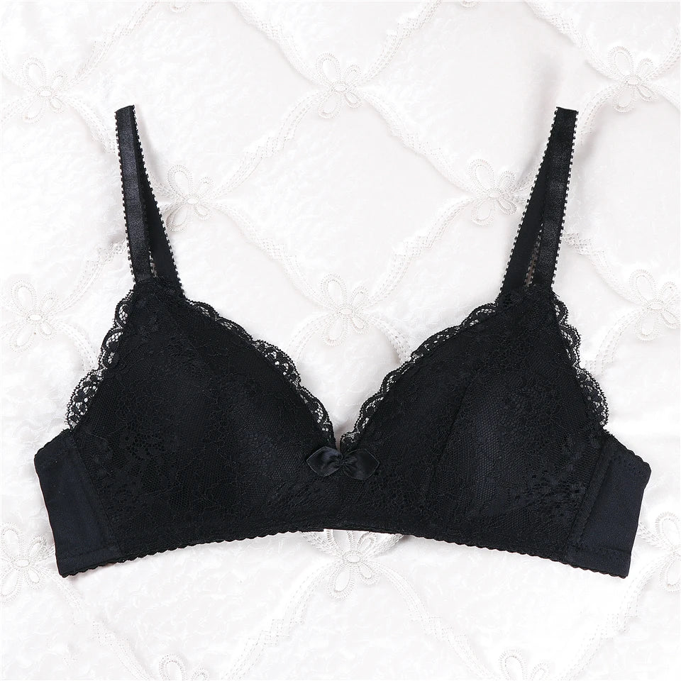 Bras For Women Push Up Plus Size Brassiere Sexy Lace Brasier Mujer Seamless Bralette  Wireless Ladies Bra