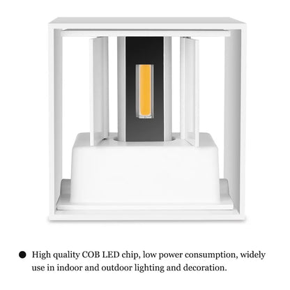 6W 12W LED Wall Light Outdoor Waterproof IP65 Porch Garden Wall Lamp Sconce Balcony Terrace Decoration Lighting Lamp