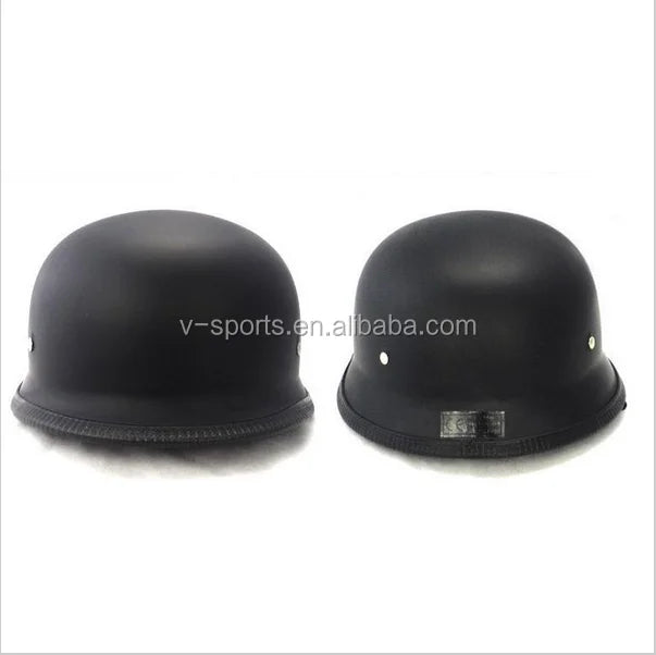 World War II German Style Motorcycle Helmet Capacetes Open Face Retro Motorcycle Helmet Cascos Para Moto