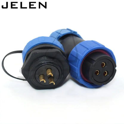SP21  LED cable connector 3pin Female plug  male socket, Inversion waterproof  Connector,IP68