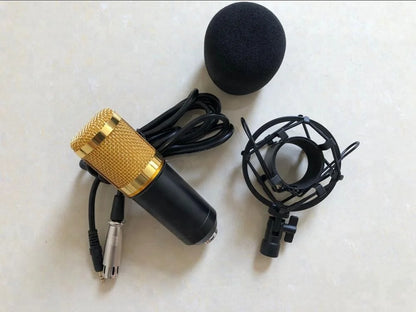 Hot Sale BM800F Professional Studio Broadcasting Recording Condenser Microphone Set Best Selling Electret Condenser Mic