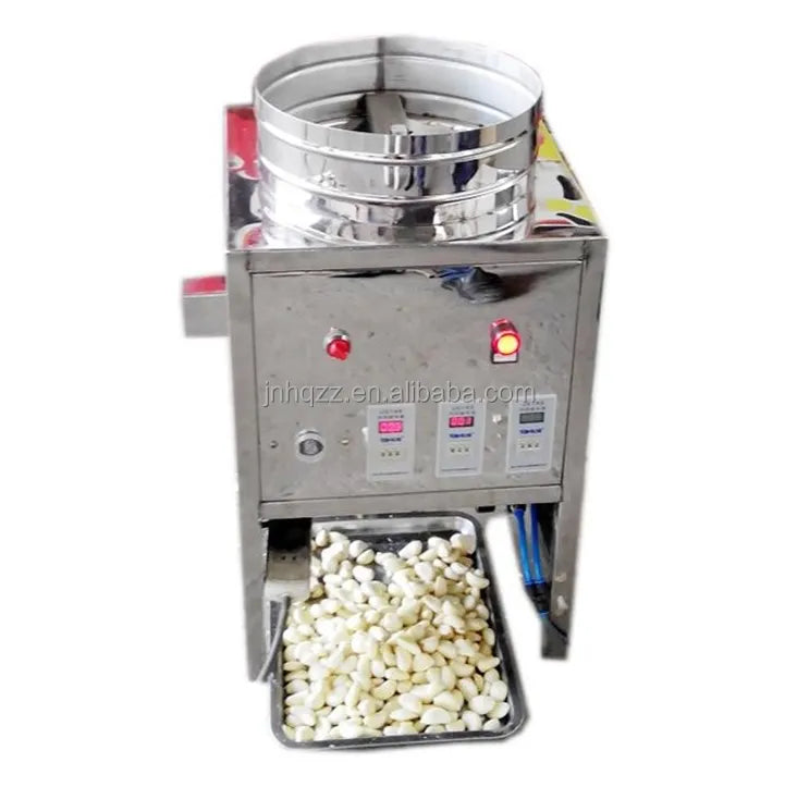 March Expo Hot Selling/High Efficiency and Low Price Small Garlic Peeling Machine 10-15 kg / h