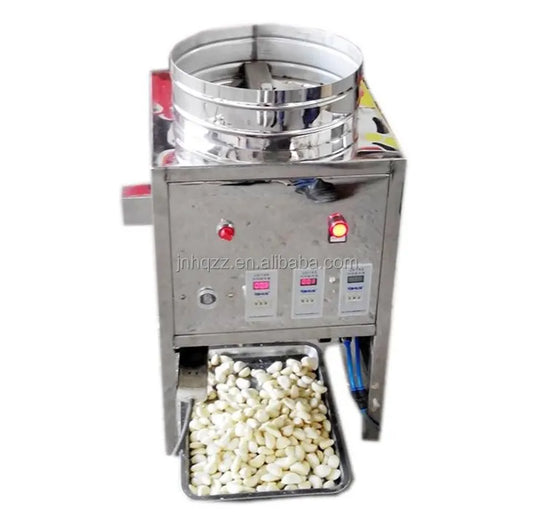 March Expo Hot Selling/High Efficiency and Low Price Small Garlic Peeling Machine 10-15 kg / h