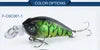 Lifelike 4.7cm 3.3g Hard Swimbait Crankbaits ABS Minnow Lure for Saltwater Fish for Sea Fishing