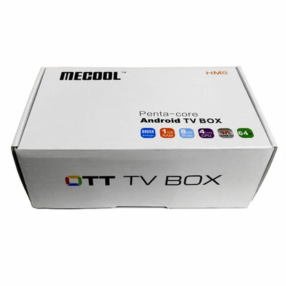 Factory of MECOOL HM8 4K Digital Set Top Box  Android Converter with Remote Controller Hm8 Smart Tv Box